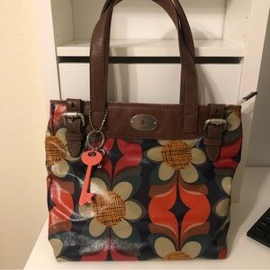 Fossil Key-Per Tote Bag